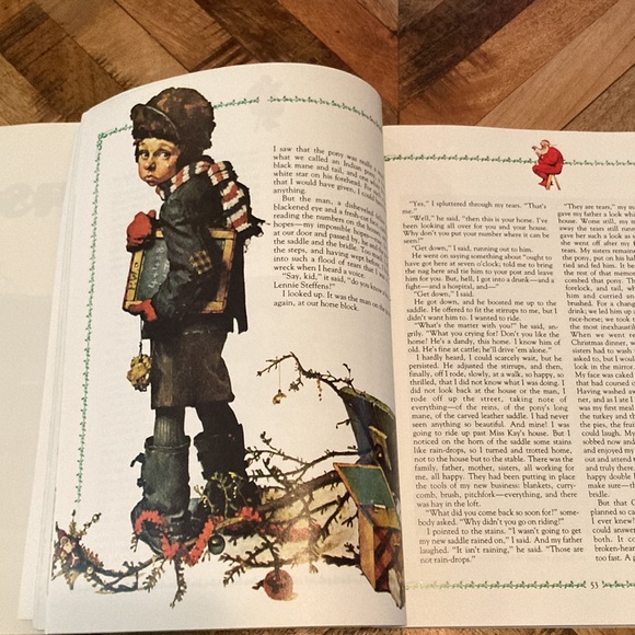 Norman Rockwell Christmas book - Picture 7 of 13
